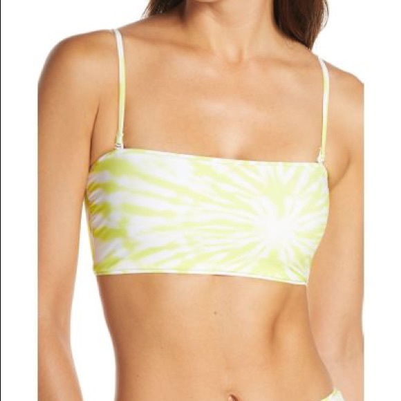 Seafolly Beach Break Tube Top Limeade Size AU 12/US 8 NWT - Picture 5 of 6